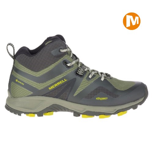 Dámské Trekové Boty Merrell MQM Flex 2 Mid GORE-TEX Olivy Zelené (CZ. OXHKA)